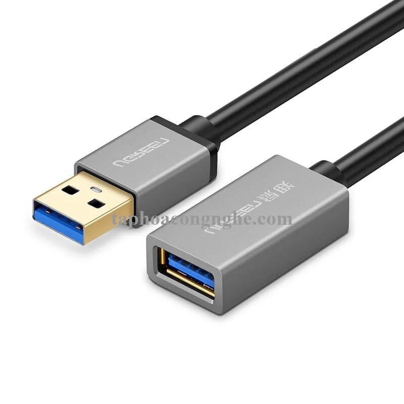 Ugreen 10494 0.5M màu Đen Cáp tín hiệu nối dài USB 3.0 dáng dây nhỏ cao cấp US115 30010494